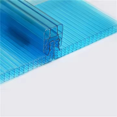 Danpalon U-Lock Polycarbonate Sheet For Roofing PC Sunshine Board Sound Insulation