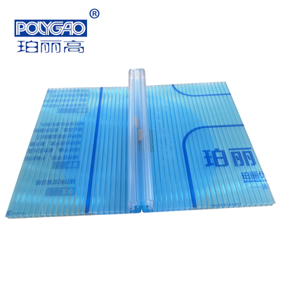 Customized Length Danpalon U-lock Polycarbonate Sheet For Roofing PC Sunshine Board In Traditional Design Style