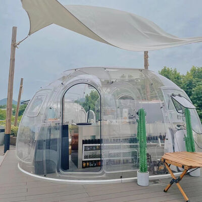 Polycarbonate Dome House Transparent PC Geodesic Dome for Glamping & Eco Hotel Starry Sky Room
