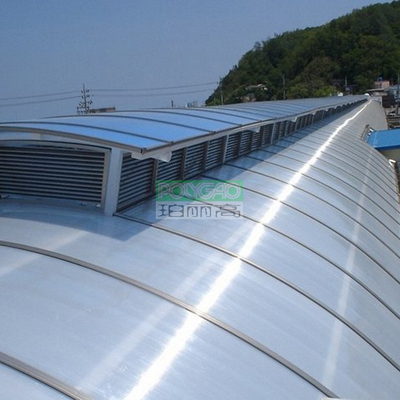 Polycarbonate Transparent Roofing Sheet , Polycarbonate Sunshade Roofing Sheets For Building