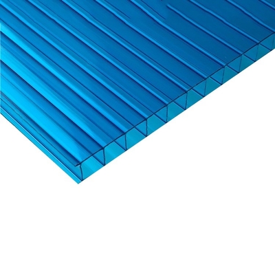 Uv Resistance Colorful Twin Wall Hollow Sheet Price Green House Polycarbonate Sheet