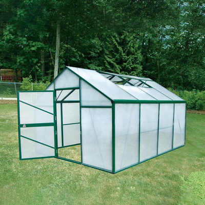 4mm-12mm Polycarbonate Greenhouse Sheet Flower Gardens PC Twin Wall Hollow Sheet