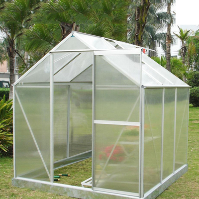 Twin Wall Polycarbonate Greenhouse Sheet Width 2100mm Temperature Resistant