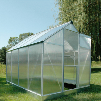 4mm 6mm 8mm 10mm Colored Clear Twin Wall Polycarbonate Sheet For Skylight Roofing
