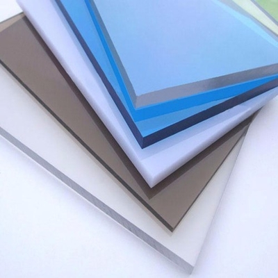 Polygao Scratch Resistant Hard Coated clear / Transparent Solid Polycarbonate Panels / Pc Solid Polycarbonate Sheet