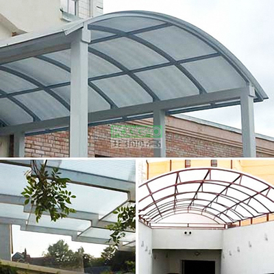 4mm 5mm 6mm Solid Skylight Roofing Panels Solid Polycarbonate Sheet Canopy