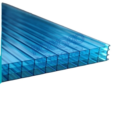 High Quality 100% Virgin Building Plastic Material Transparent 10mm Decorative Honeycomb Hollow Polycarbonate Sheet