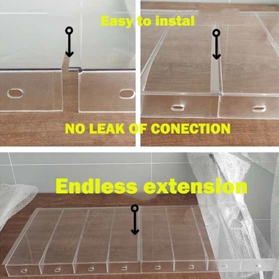 Clear Plastic PC Awning Canopy Polycarbonate Air Conditioner Awning