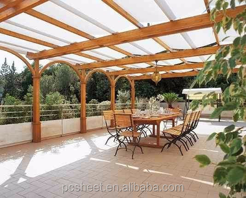 Polygao Anti Scratch Lowes clear Plastic Sunroom Roof Panels Prices Monolithic Polycarbonate hollow sheet Polycarbonate Sheet pc sheet for roofing