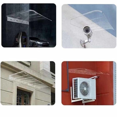 Modern Polycarbonate Awning Sheet Sun Shade Canopy Customized