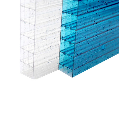 Easy Installation High Impact 16mm Thickness Four Wall Polycarbonate Sheets Laminate Sheet for White Board