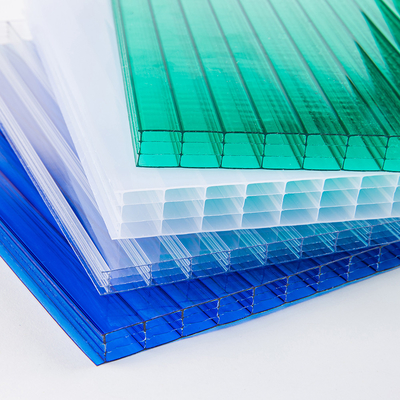 Composite Co Extrusion 2mm 4mm 6mm 8mm 10mm 12mm 14mm 16mm Cellular Polycarbonate Hollow Sheet for Various Applications