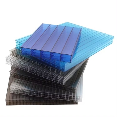 Danpalon 8mm 6mm Double Polycarbonate sheet pc hollow Panel for Skylight Roofing System