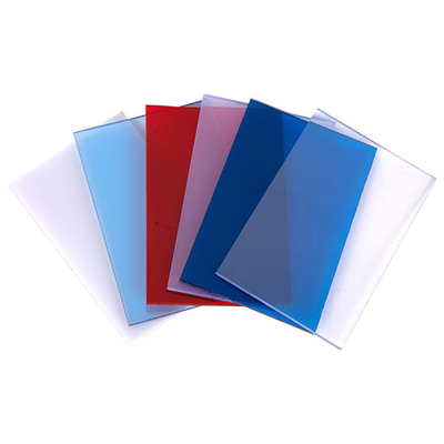 Scratch Resistant Hard Coated clear / Transparent Solid Polycarbonate Panels / Pc Solid Polycarbonate Sheet