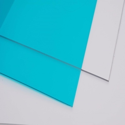 Scratch Resistant Hard Coated clear / Transparent Solid Polycarbonate Panels / Pc Solid Polycarbonate Sheet