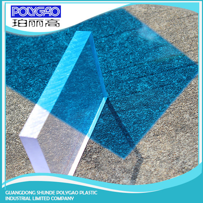Clear Scratch Resistant Transparent 4 X 8 Feet Sun Sheets  Polycarbonate Transparente Poly Carbonate Sheet