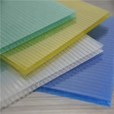 PC Multiwall Plastic Polycarbonate Roofing Sheet SHEET Greenhouses Lightweight Polycarbonate Hollow Sheet