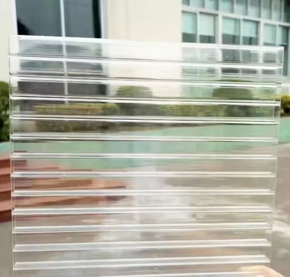 Hollow Polycarbonate Sheet Triple Wall Four Wall Multiwall UV Coating PC Sheet Polycarbonate Triple Wall Hollow Sheet