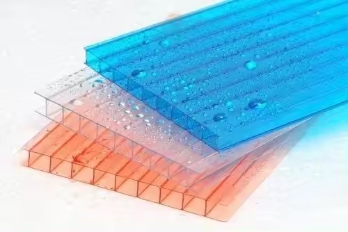 3mm 4mm 6mm 8mm 10mm Bronze Twin-wall Lightweight Polycarbonate Hollow Sheet Bronze Polycarbonate Sheet Twin Wall