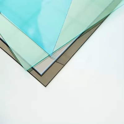 High Strength Bulletproof Polycarbonate Sheets 12mm Thick Polycarbonate Glass Panels