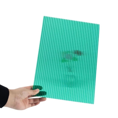 Room Partition Polycarbonate Pc Material Clear 4 Wall Hollow Polycarbonate Sheets Hollow and Embossed Polycarbonate Sheets