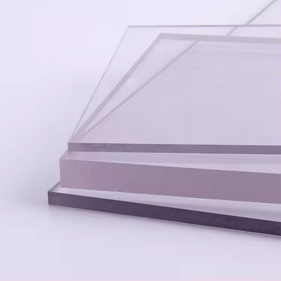 4mm Twin Wall Solid Polycarbonate Sheet for Windows Thickness 1mm-18mm Clear 4 X 8 Feet Transparent Scratch Resistant