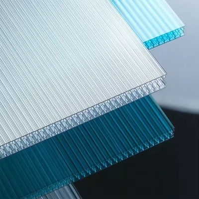 Plastic PC Hollow Flute Grid Core Sunshine Roof Board Sheet Extruder Making Machine Polycarbonate Hollow Core Sheets