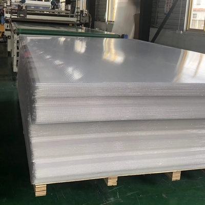 Plastic PC Hollow Flute Grid Core Sunshine Roof Board Sheet Extruder Making Machine Polycarbonate Hollow Core Sheets