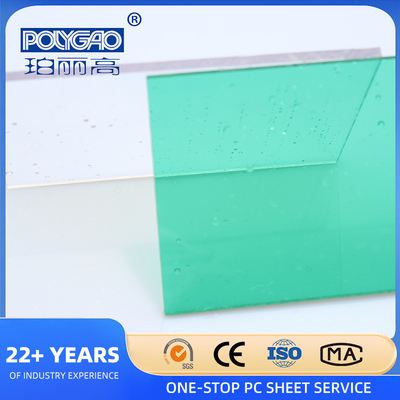 High Strength Bulletproof Polycarbonate Sheets 12mm Thick Polycarbonate Glass Panels
