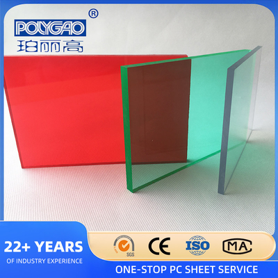 Anti-scratch Hard Coating Resistant Polycarbonate Solid Sheet for Carport Anti-scratch Polycarbonate Solid Sheet