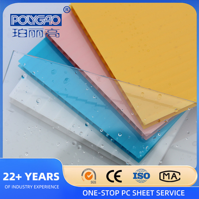Factory Wholesale Transparent Solid Polycarbonate Sheet Wear Resistant Pc Sheet for Building Material