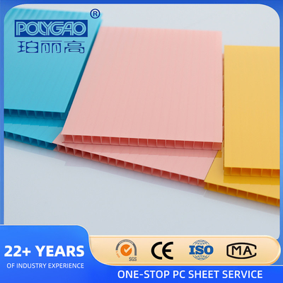 Office Desk Isolation Wall Board 5MM 6MM 8MM Transparent Plastic Polycarbonate Wall Sheet