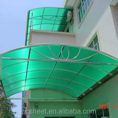 UV Protect Polycarbonate Foldable Sheet Wave Sheet Profile Sheet for Roofing