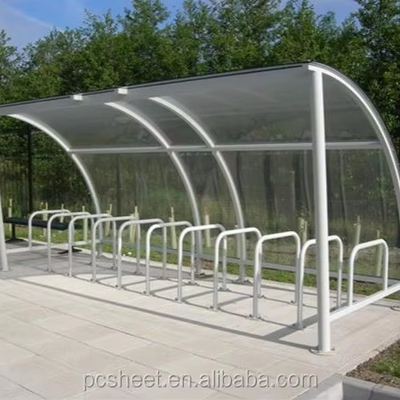 Custom Size and Thick Roof Dome Skylight Transparent Plastic Roofing Polycarbonate Solid Sheet Pc Solid Panel Foldable