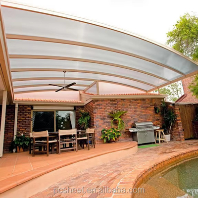 Scratch Solution Polycarbonate Glass Panel 12mm Pc Solid Sheet Sun Sheet Solid Polycarbonate Sheet
