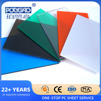 Sun Sheets Unbreakable Fireproof Plastic Glass Polycarbonate clear PC Roofing Sheet for Greenhouse