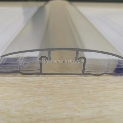 4mm 6mm 8mm 10mm Polycarbonate Sheet Connector H And U Profile