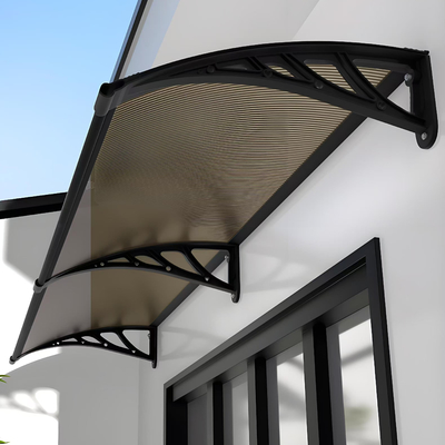 Waterproof Polycarbonate Canopy Awning Anti UV Polycarbonate Sheet Awning