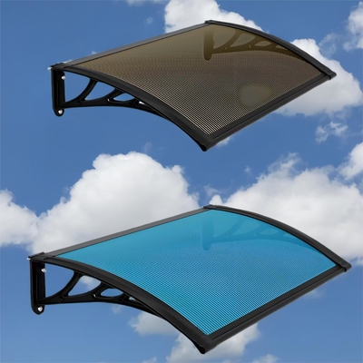 Waterproof Polycarbonate Canopy Awning Anti UV Polycarbonate Sheet Awning