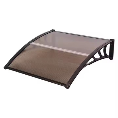 Waterproof Polycarbonate Canopy Awning Anti UV Polycarbonate Sheet Awning