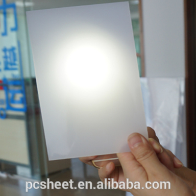1.8mm Opal Polycarbonate Sheet  Eco Friendly Diffuser Polycarbonate Sheet For Led Lighting