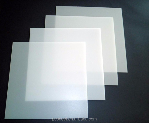 High Transparency Light Diffusion Polycarbonate Sheet Customized PC Solid Sheet