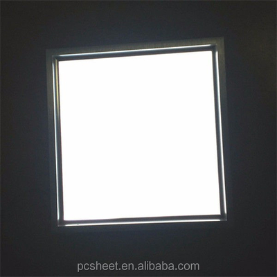 Polycarbonate LED Light Diffuser Sheet , Milky White Polycarbonate Sheet Cut To Size