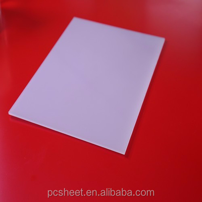Polycarbonate LED Light Diffuser Sheet , Milky White Polycarbonate Sheet Cut To Size