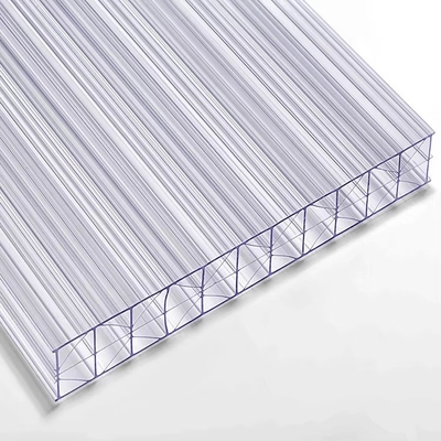Anti UV Polycarbonate Sheet 4mm-32mm Polycarbonate Sheet Multiwall For Building Material
