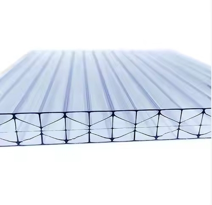 20mm 32mm Polycarbonate Roofing Sheets X Structure PC Policarbonato Sheet Multiwall