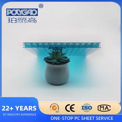 Multi Shape X Structure Polycarbonate Sheet Multiwall Hollow Polycarbonate Sheet 16mm- 32mm