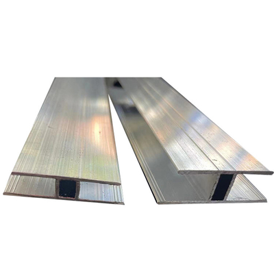 Custom Aluminium Extrusion H Profile U Profile For Polycarbonate Sheet Connection