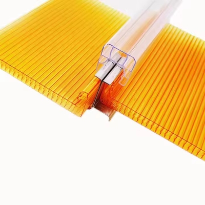 100% Virgin Material Danpalon Polycarbonate Multiwall U Locked Panel Hollow Sheet OEM / ODM