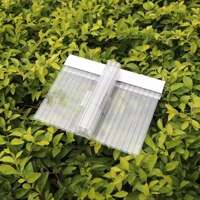 Customized Length And 500-1050 Mm Width Danpalon UV Blocking Multicell Polycarbonate U-Lock Roofing Sheets For Roofing